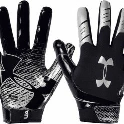 Best Pirce โ Under Armour F7 Adult Football Receiver Gloves Black โจ