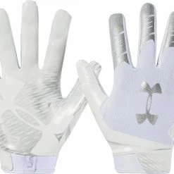 Best Pirce ⌛ Under Armour F7 Adult Football Receiver Gloves Black ✨ -football sales Store 1 1351541 white s mainProductImage FullSize