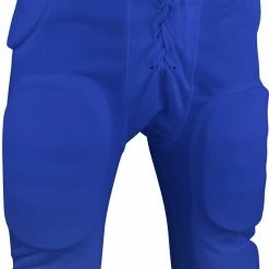 Best Pirce 🌟 Sports Unlimited Double Knit Youth Integrated Football Pants Scarlet 🌟 -football sales Store 1116 sub fpdn royal xs mainProductImage FullSize