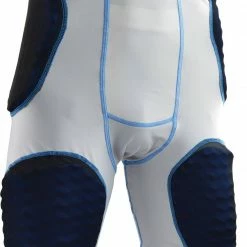 Outlet 🔔 Sports Unlimited Adult 5 Pad Integrated Football Girdle 2.0 White 😍 -football sales Store 1116 suig52 white 4xl mainProductImage FullSize