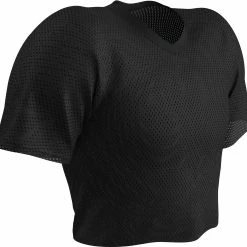 New 🤩 Champro Polyester Youth/Adult Porthole Mesh Custom Practice Football Jersey Black 😀 -football sales Store 1213 fj2 c black mainProductImage FullSize