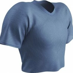 New 🤩 Champro Polyester Youth/Adult Porthole Mesh Custom Practice Football Jersey Black 😀 -football sales Store 1213 fj2 c lightblue mainProductImage FullSize