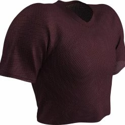 New 🤩 Champro Polyester Youth/Adult Porthole Mesh Custom Practice Football Jersey Black 😀 -football sales Store 1213 fj2 c maroon mainProductImage FullSize