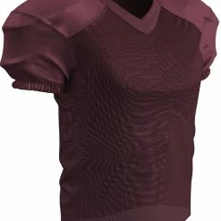 Hot Sale ⭐ Champro Time Out Youth/Adult Custom Practice Football Jersey Black 🎁 -football sales Store 1213 fj55 c maroon mainProductImage FullSize