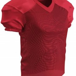Hot Sale ⭐ Champro Time Out Youth/Adult Custom Practice Football Jersey Black 🎁 -football sales Store 1213 fj55 c scarlet mainProductImage FullSize