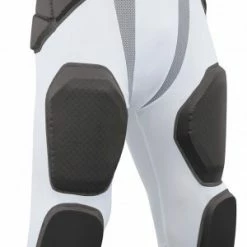 Budget 👍 Champro Man-Up TRI-FLEX Youth 7 Pad Integrated Football Girdle White 👏