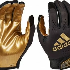 Coupon 🔥 adidas adizero 5-Star 11 Adult Football Receiver Gloves White/Metallic Gold 👍