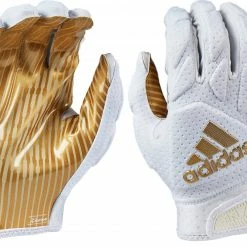 Promo 🛒 adidas Freak 5.0 Adult Football Padded Receiver/Linebacker Gloves Red ❤️ -football sales Store 215 af1296 whitemetallicgold l mainProductImage FullSize