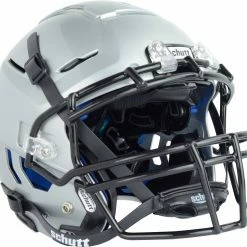 Best Sale 🛒 Schutt F7 LX1 Youth Football Helmet Royal 😍 -football sales Store 251 208700 metallicsilver l mainProductImage FullSize