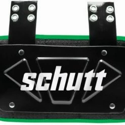 Cheap 👍 Schutt Neon Adult Football Back Plate Neon Yellow 🔥