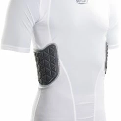 Best deal 🎉 Schutt Protech Tri Adult Protective Football Shirt White/Gray 🤩 -football sales Store 251 84334 whitegray l mainProductImage FullSize