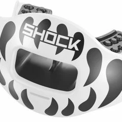 Budget 🛒 Shock Doctor Max AirFlow 2.0 Chrome Lip Guard Red/White 🛒 -football sales Store 252 3500 whiteblackfang mainProductImage FullSize