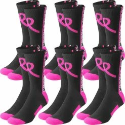 Discount 👏 Twin City Digital Camo Breast Cancer Awareness Crew 🧦 Socks Black/Hot Pink ✔️ -football sales Store 411 ldbcc blackhotpink6pack m mainProductImage FullSize