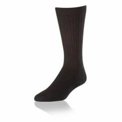 Cheap 👍 Twin City Reacs Acrylic Mid-Calf 🧦 Socks Black 🎁
