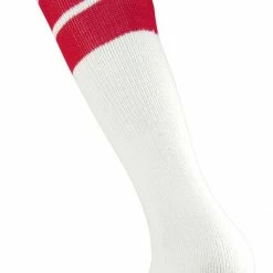 Best reviews of 👍 Twin City 16" 3-Stripe Athletic Tube 🧦 Socks - Size Small Black Stripes ✔️ -football sales Store 411 tcspy scarletstripes mainProductImage FullSize