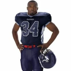 Best Sale 🎁 Alleson 750E Custom Adult/Youth Football Jersey Maroon 😀 -football sales Store 429 750e navy mainProductImage FullSize