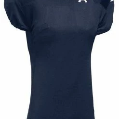 Coupon 🎁 Under Armour Encounter Youth Custom Football Jersey White/Navy 👍 -football sales Store 429 ufj165y navywhite mainProductImage FullSize