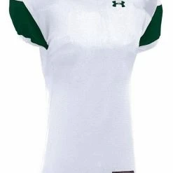 Coupon 🎁 Under Armour Encounter Youth Custom Football Jersey White/Navy 👍 -football sales Store 429 ufj165y whitedarkgreen mainProductImage FullSize