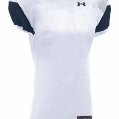 Coupon 🎁 Under Armour Encounter Youth Custom Football Jersey White/Navy 👍 -football sales Store 429 ufj165y whitenavy mainProductImage FullSize