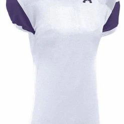 Coupon 🎁 Under Armour Encounter Youth Custom Football Jersey White/Navy 👍 -football sales Store 429 ufj165y whitepurple mainProductImage FullSize