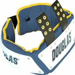 Discount 🤩 Douglas Custom Pro Football Adjustable Rib Protector Combo - 4 inch Navy/Gold 🌟 -football sales Store 628 acrib4 navygold mainProductImage FullSize