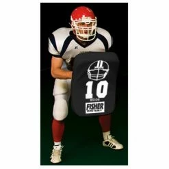 Discount 👏 Fisher HD100 24" x 16" Curved Football Body Shield Red 🧨