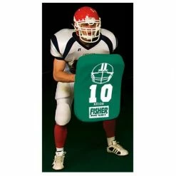 Discount 👏 Fisher HD100 24" x 16" Curved Football Body Shield Red 🧨 -football sales Store 753 hd100 forestgreen mainProductImage FullSize