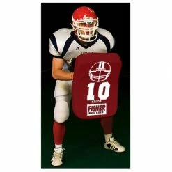 Discount 👏 Fisher HD100 24" x 16" Curved Football Body Shield Red 🧨 -football sales Store 753 hd100 maroon mainProductImage FullSize