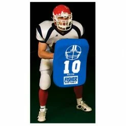 Discount 👏 Fisher HD100 24" x 16" Curved Football Body Shield Red 🧨 -football sales Store 753 hd100 royal mainProductImage FullSize