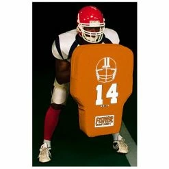 Cheapest 🌟 Fisher HD104 31" x 21" Contour Football Body Shield Maroon 🔥 -football sales Store 753 hd104 orange mainProductImage FullSize