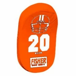 Wholesale 🔔 Fisher HD200 32" x 17" Curved Football Body Shield Royal ⌛ -football sales Store 753 hd200 orange mainProductImage FullSize
