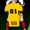 Outlet ✨ Fisher HD700 29" x 22" Man Shaped Football Body Shield 🎁