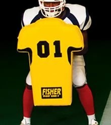 Outlet ✨ Fisher HD700 29" x 22" Man Shaped Football Body Shield 🎁