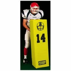 Best Pirce 💯 Fisher Dual Purpose 50" x 14" Square Football Blocking Dummy Kelly Green 🛒 -football sales Store 753 sd14 gold mainProductImage FullSize