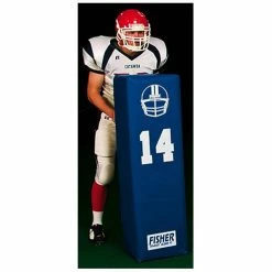 Best Pirce 💯 Fisher Dual Purpose 50" x 14" Square Football Blocking Dummy Kelly Green 🛒 -football sales Store 753 sd14 navy mainProductImage FullSize