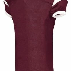 Hot Sale 😍 Augusta Youth/Adult Slant Custom Football Jersey Columbia/White 🔔 -football sales Store 82 9582 c maroonwhite mainProductImage FullSize