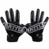Top 10 🎁 Battle Sports Doom 1.0 Youth Football Receiver Gloves Black 🎁