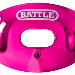 Best deal 👏 Battle Sports Oxygen Chrome Lip Protector Mouthguard Yellow ❤️ -football sales Store 897 oxygenchrome pink mainProductImage FullSize