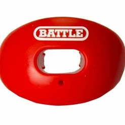 Flash Sale 🎁 Battle Sports Oxygen Lip Protector Mouthguard - Convertible Blue 👏 -football sales Store 897 oxygenlip red mainProductImage FullSize