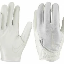 Budget ✔️ Nike Vapor Jet 7.0 Adult Football Gloves Grey/White/Metallic Gold 🤩 -football sales Store 966 3503 whiteplatinum l mainProductImage FullSize