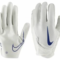 Budget ✔️ Nike Vapor Jet 7.0 Adult Football Gloves Grey/White/Metallic Gold 🤩 -football sales Store 966 3503 whiteroyal l mainProductImage FullSize