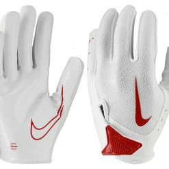 Buy 💯 Nike Vapor Jet 7.0 Youth Football Gloves White/Black ❤️ -football sales Store 966 3506 whitered l mainProductImage FullSize