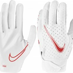 Best Pirce 👏 Nike Vapor Jet 6.0 Adult Football Gloves Navy/White 👏 -football sales Store 966 n1000605 whitered l mainProductImage FullSize