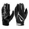 Best deal 🤩 Nike Superbad 6.0 Youth Football Gloves White/Black 🔥