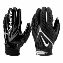 Best deal 🤩 Nike Superbad 6.0 Youth Football Gloves White/Black 🔥