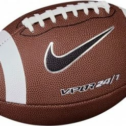 Discount 😍 Nike Vapor 24/7 2.0 Youth Football Brown/White/Silver/Black 👍