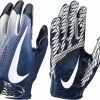 Cheap 🔥 Nike Vapor Knit 2.0 Adult Football Gloves Navy/White/White 🛒