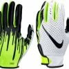 Best Pirce 🛒 Nike Youth Vapor Jet 5.0 Football Gloves Olive/Olive/Chrome 🤩