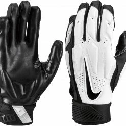 Outlet 🎉 Nike D-Tack 6.0 Adult Football Lineman Gloves Navy/White/Chrome 🎁 -football sales Store 966 nfg21 whiteblack 3xl mainProductImage FullSize