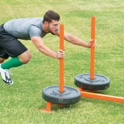 Brand new 🛒 Fisher 45" x 48" Football Push Pull Sled ⌛